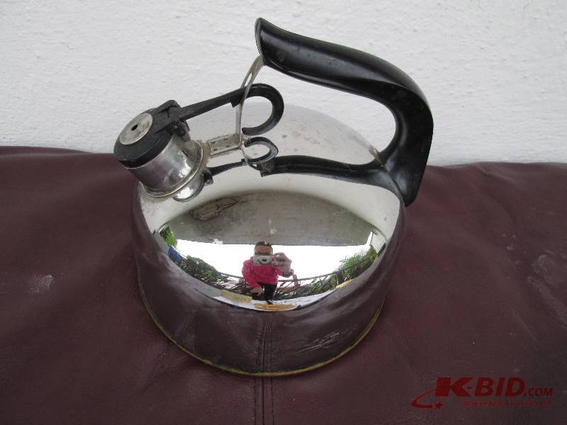 Paul Revere whistling tea kettle, B...