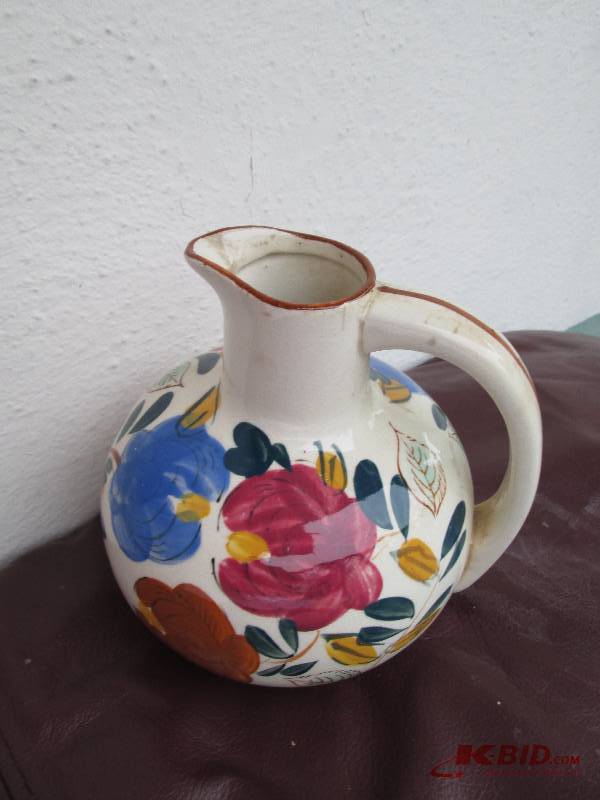 Beautiful hand painted pitcher, Nas...