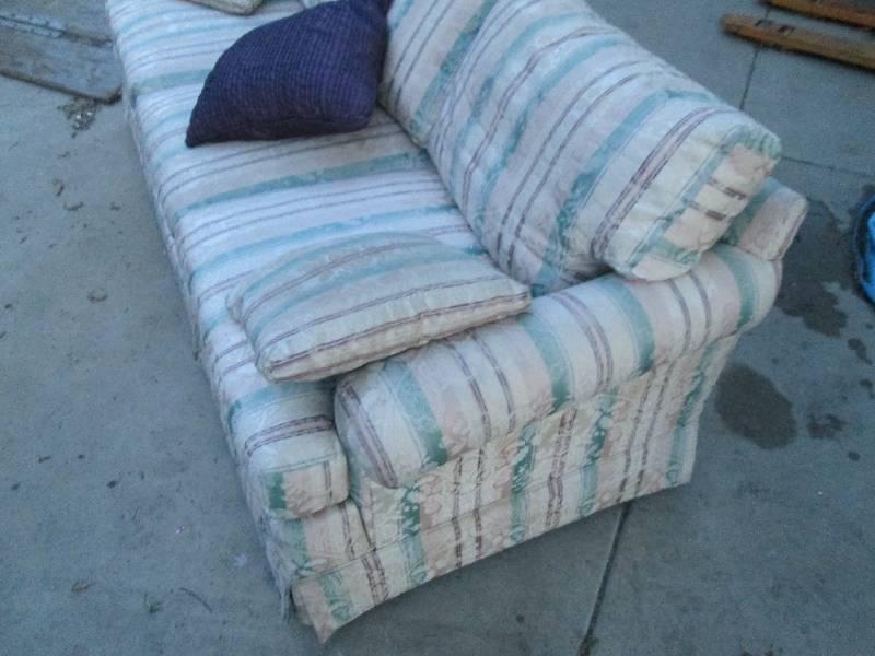Cream colored couch...