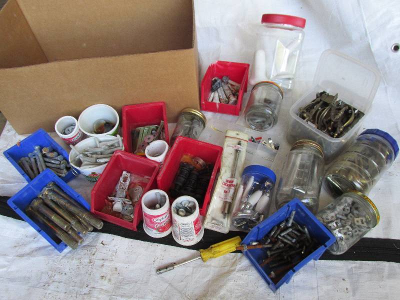 Large value of assorted hardware, w...