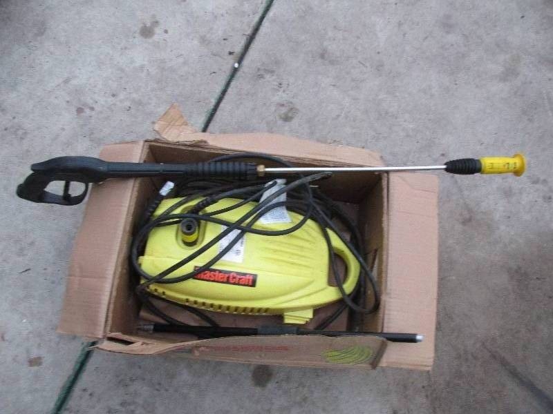 Mastercraft pressure washer, tested...