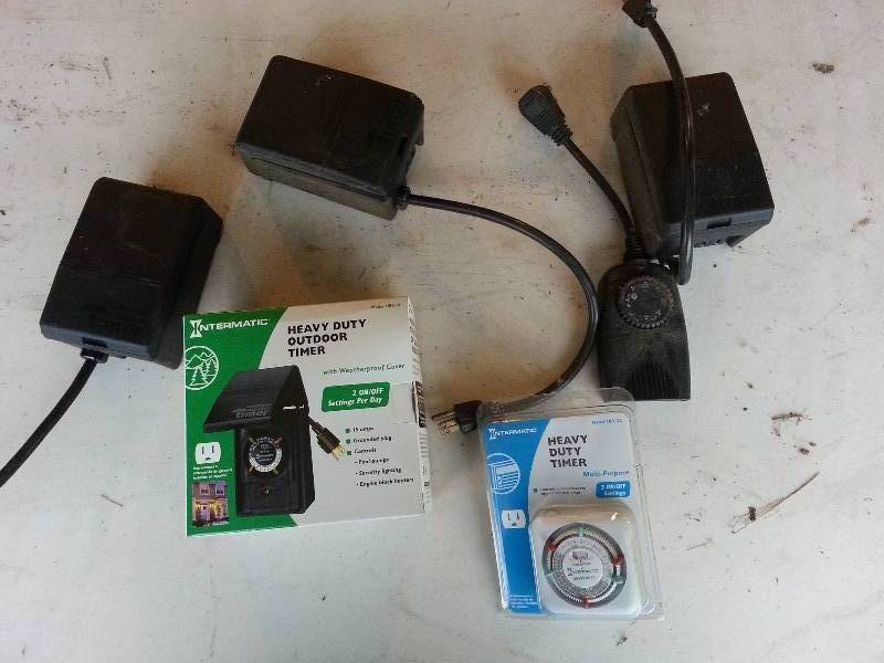 lot 162 image: Lot of (6) Outdoor Light Timers