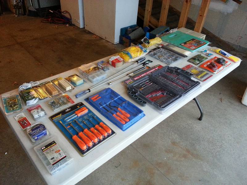lot 163 image: Mega Lot of BRAND NEW TOOLS