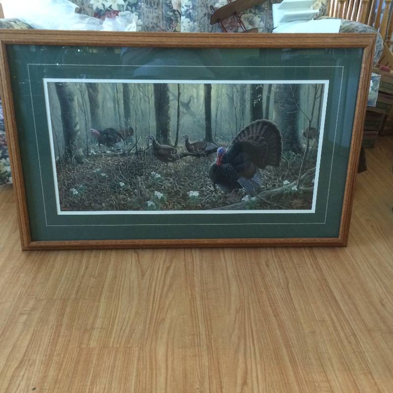 lot 23 image: Signed And Numbered Art By Wildlife Artisit Wilhelm J Goebel