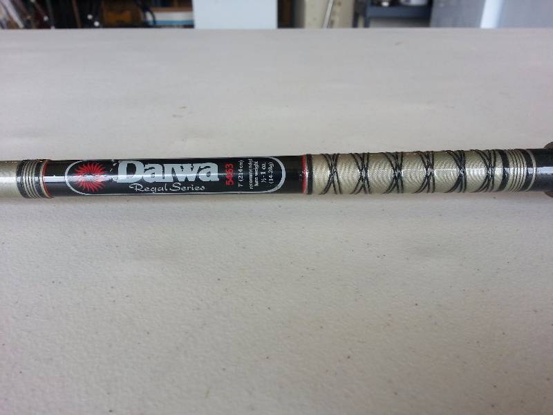 lot 108 image: Daiwa Regal Series 5463 Pole w Daiwa Millionaire 3R Baitcasting Reel