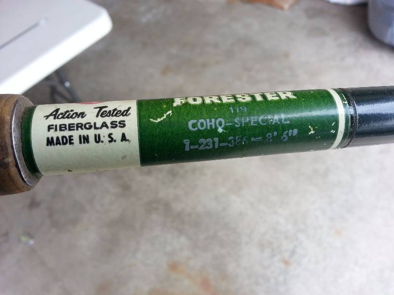 Vintage South Bend Forester Fishing Rod 6' 6 Action Tested
