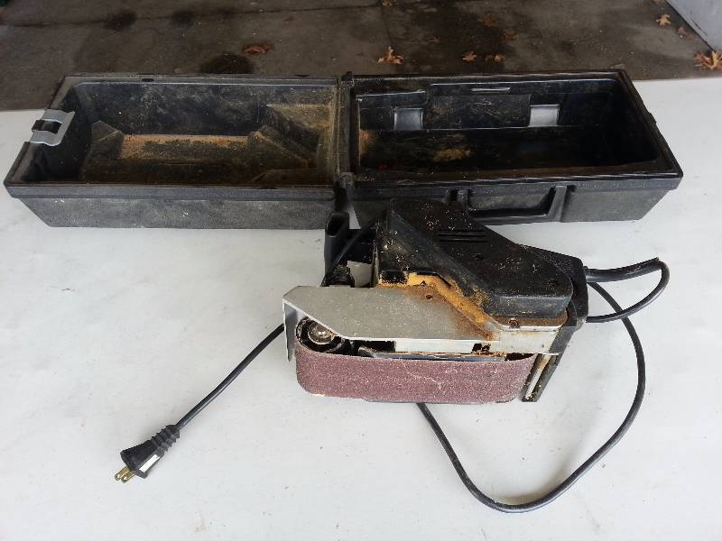 lot 152 image: Craftsman 3 Inch 1 HP Belt Sander