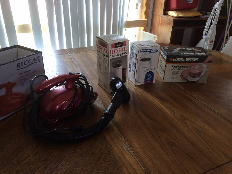 lot 203 image: All New In Boxs Small Appliances