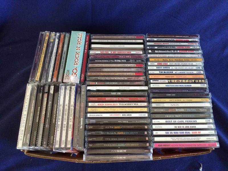 lot 231 image: Country and Rock & Roll CDs