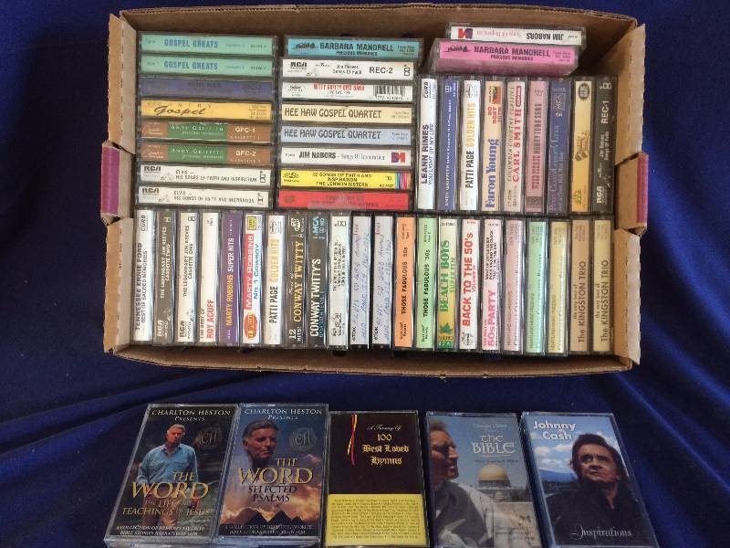 lot 234 image: Cassette Tapes, Gospel, Country, 50s Rock & Roll