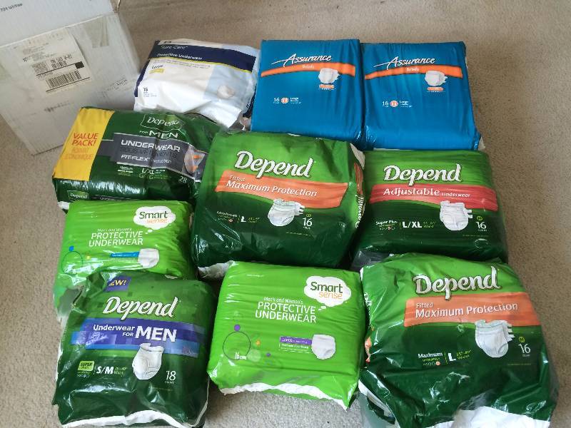 lot 243 image: Large Lot Of Assorted Incontinence