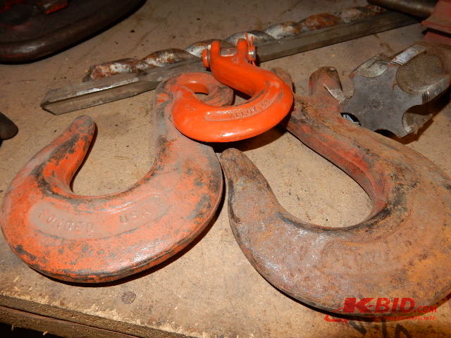 Misc. Hooks, Drill Bits, etc as pictured