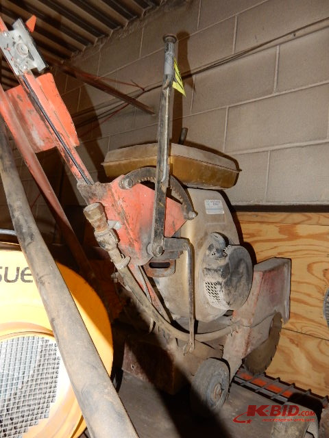 Cement Saw, Has 8.0 hp Tecumseh Motor..No brand seen