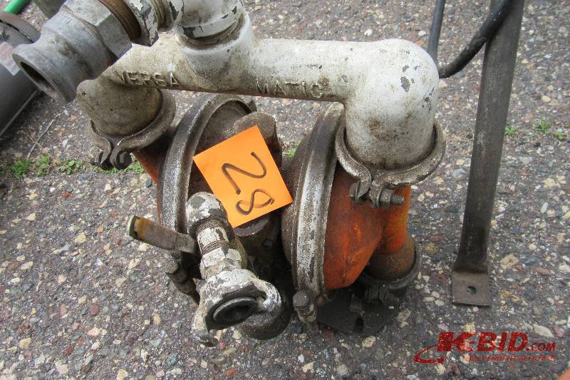 VERSA PUMP, 1 12 in Diaphram Pump