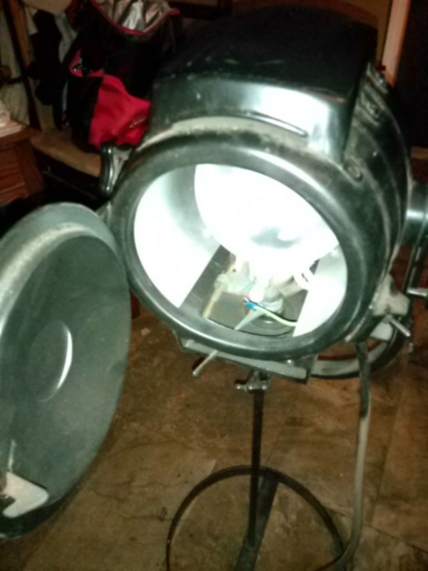 lot 2 image: Very Rare Early 1940s Theatrical Stage Light-Outstanding Condition