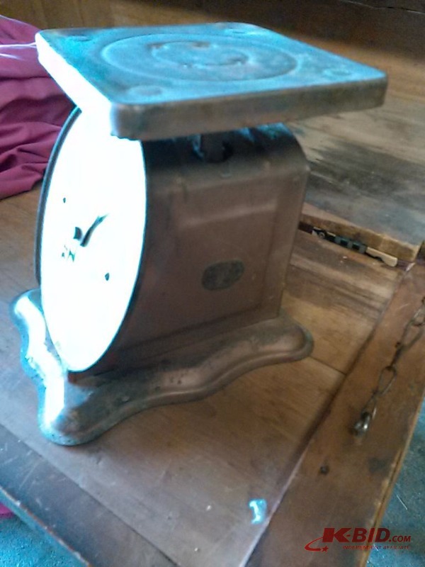 lot 10 image: Antique Copper American Family Scale-Works Great-Awesome Collector Piece