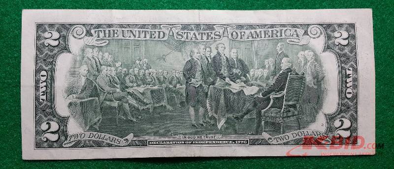 $2 1995 Series Star Note - Lower Serial