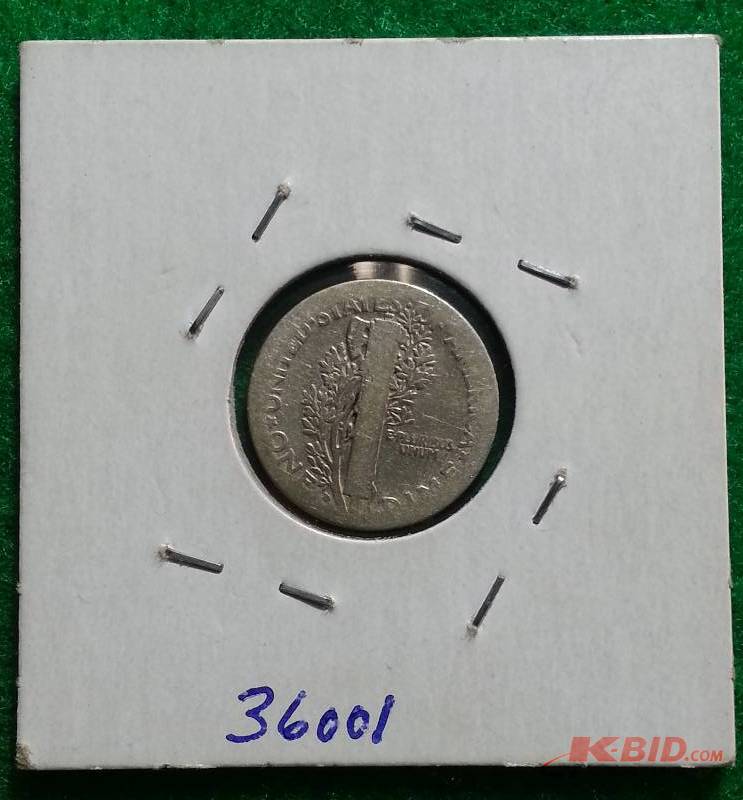 1916 D Mercury Dime Key Date - Very Rare