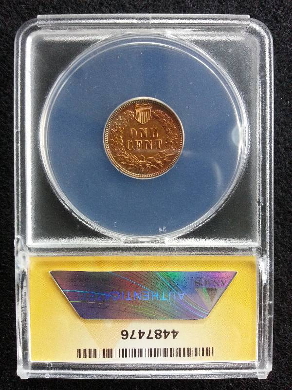 1909 S Indian Head Cent AU 58 Key Date