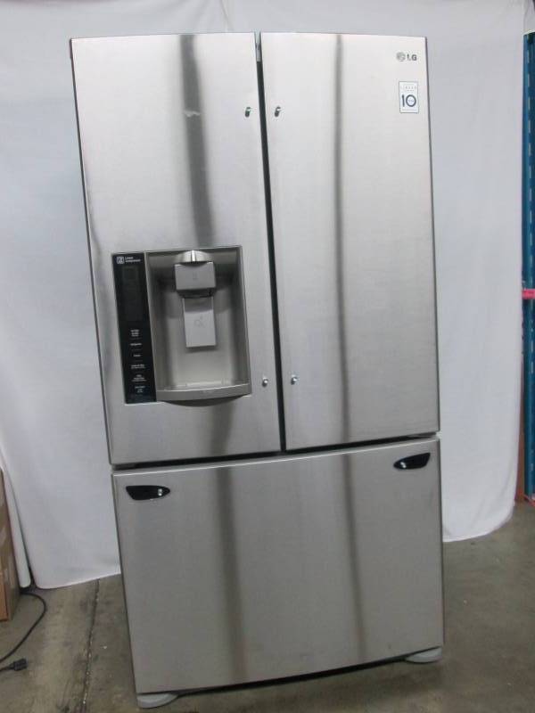 LG ULTRA-LARGE CAPACITY 3 DOOR FRENCH DOOR REFRIGERATOR WITH SMART COOLING