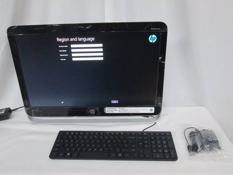 HP Pavilion AIO 4GB Desktop w 23 Full HD Display
