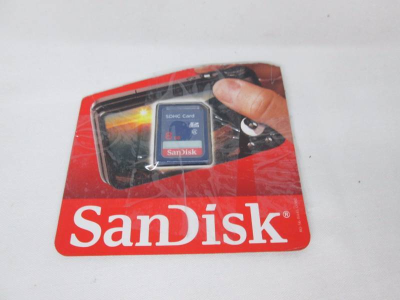SanDisk 8GB SDHC Memory Card