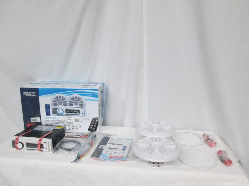 Boss Bluetooth CD Marine Stereo w 6.5 Speakers