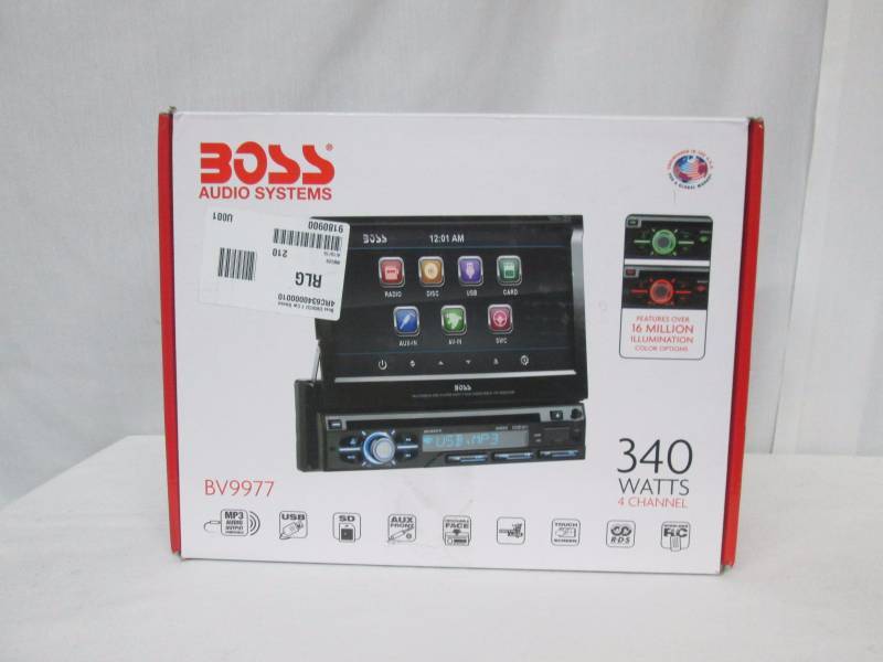 Boss DVD Multimedia Car Stereo w 7 Touch Screen