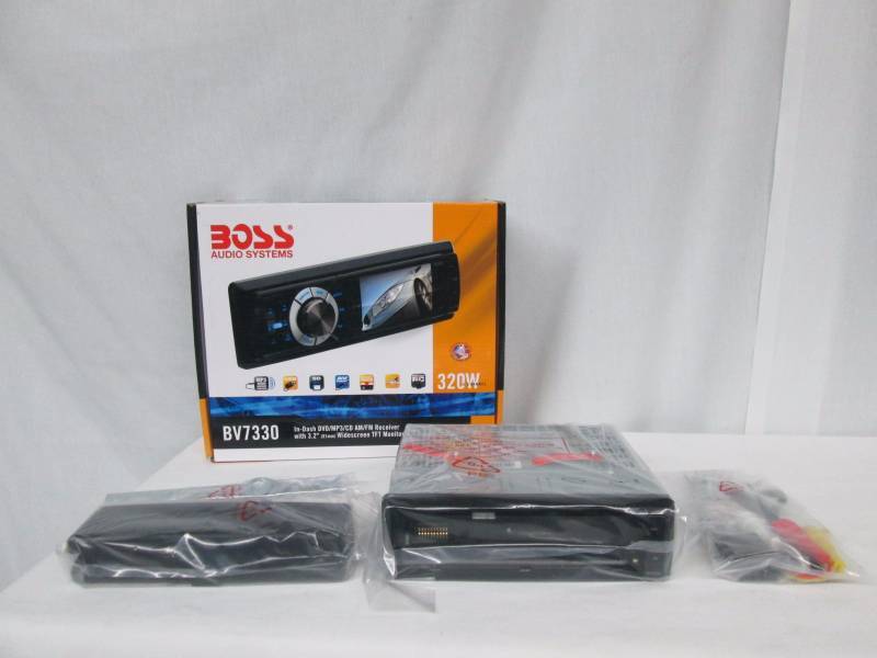 Boss 320-Watt DVD MP3 CD Receiver w 3.2 Display
