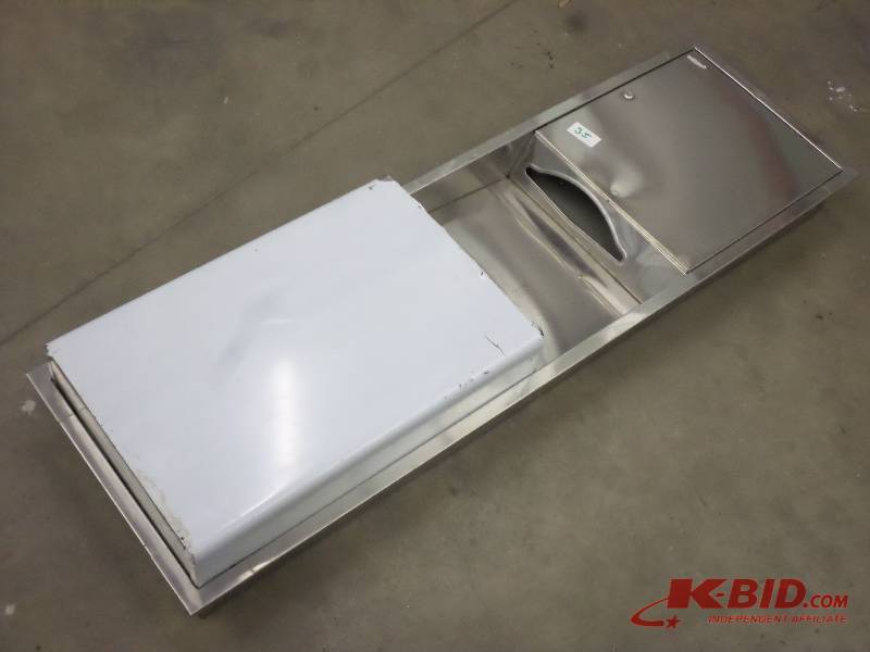 lot 35 image: Unused Recessed In-Wall Stainless P...