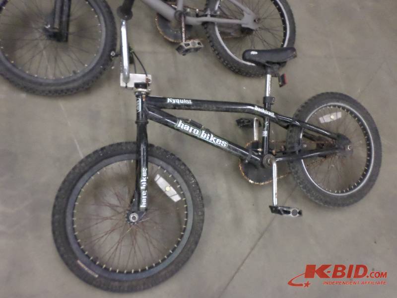 lot 43 image: (2) BMX Bicycles, (1) Is A Haro ...