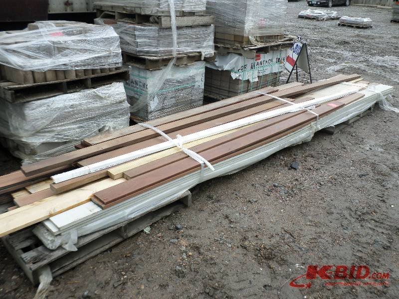 Pallet Of Various Unused Deck Lumbe...