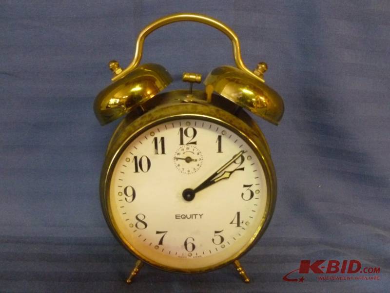 Brass Alarm Clock