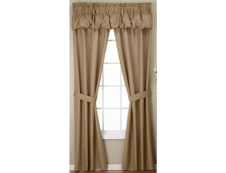MyHome Foamback Rod Pocket 66x63 Panel Pair