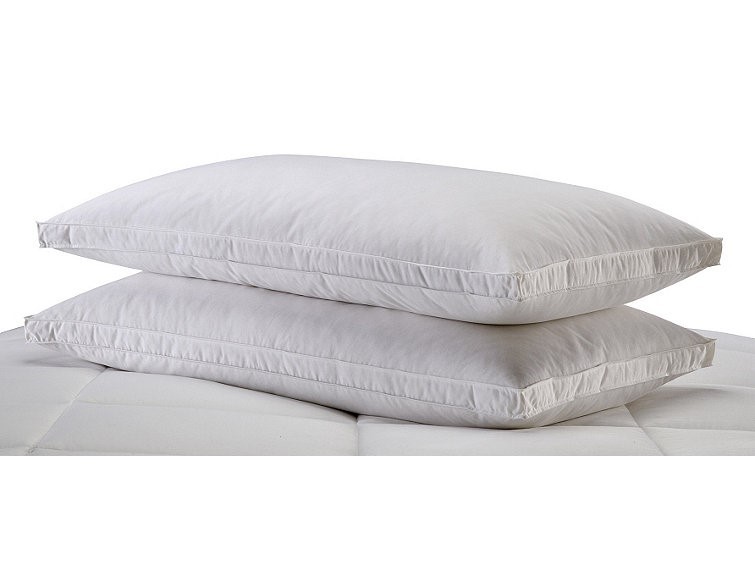 Feather  Down Standard Gusset Pillows 2 Pack