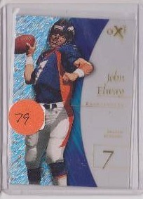 John Elway EX Card and Upper Deck Card
