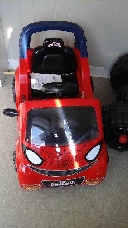 Spider Man 6 volt power wheel