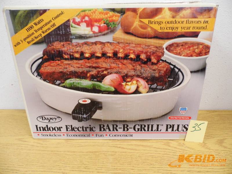 Dazey Electric BBQ Grill