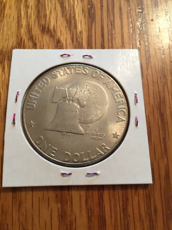 1976-D IKE DOLLAR VAR. 1 BU