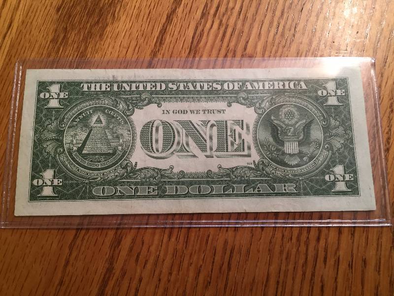 1957 SILVER CERTIFICATE-CRISP