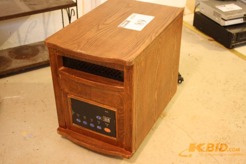 Life Smart Infrared Heater wWooden Encasement 1500W Model No. LS-PP1500-6 HOM.