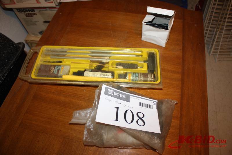 Gun Cleaning Lot.