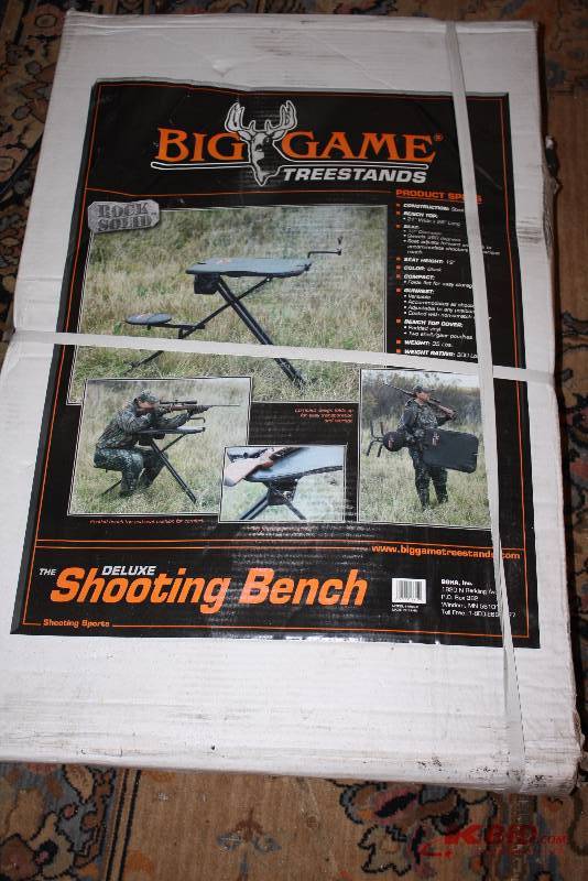 Big Game Tree Stands Deluxe Shooting Bench Minneapolis Moving