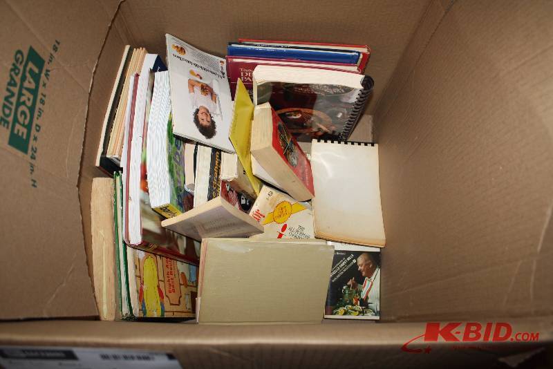 Box Lot of Miscellaneous Books.