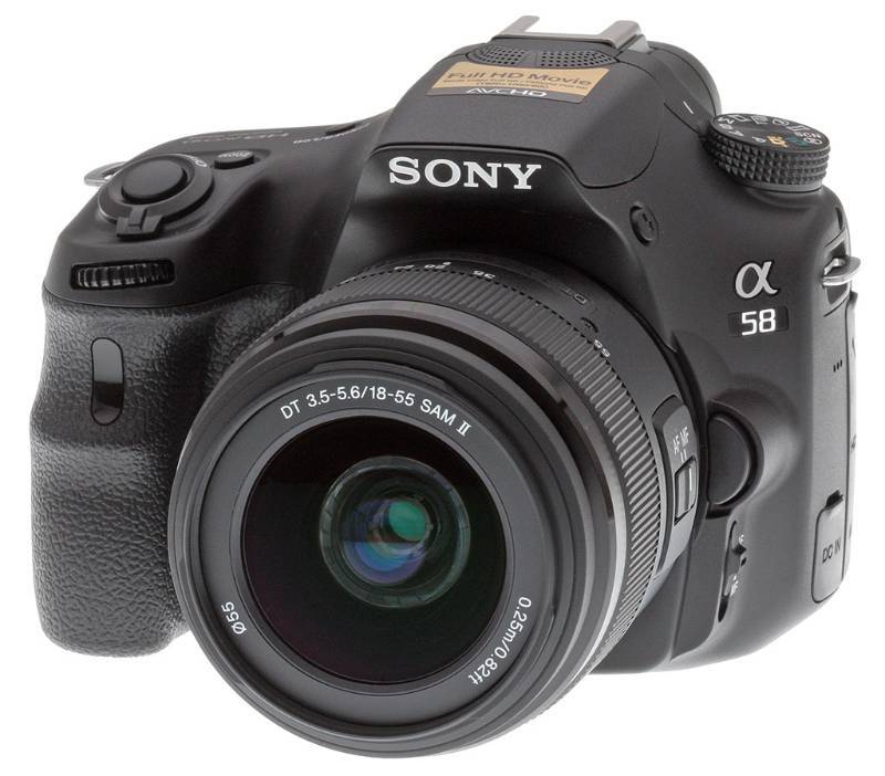 Sony ALPHA 20.1MP DSLR Camera with 18-55mm Lens