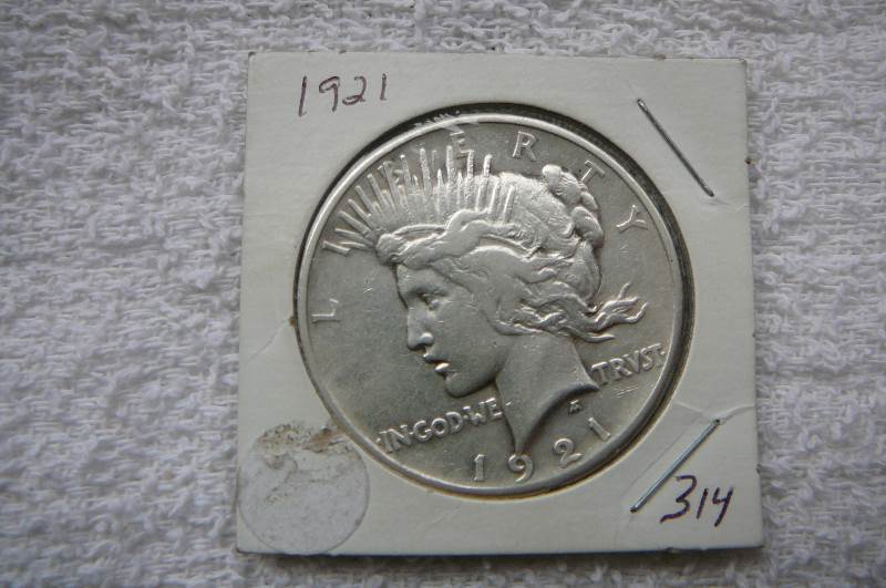 1921 Silver Dollar