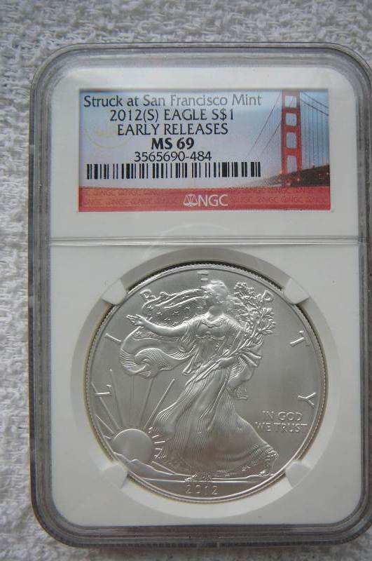 2012 S $1 Eagle