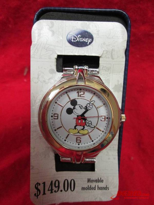 Disney Mens Mickey watch hands as ...