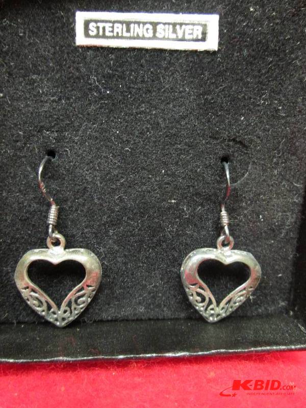 Sterling silver earrings...