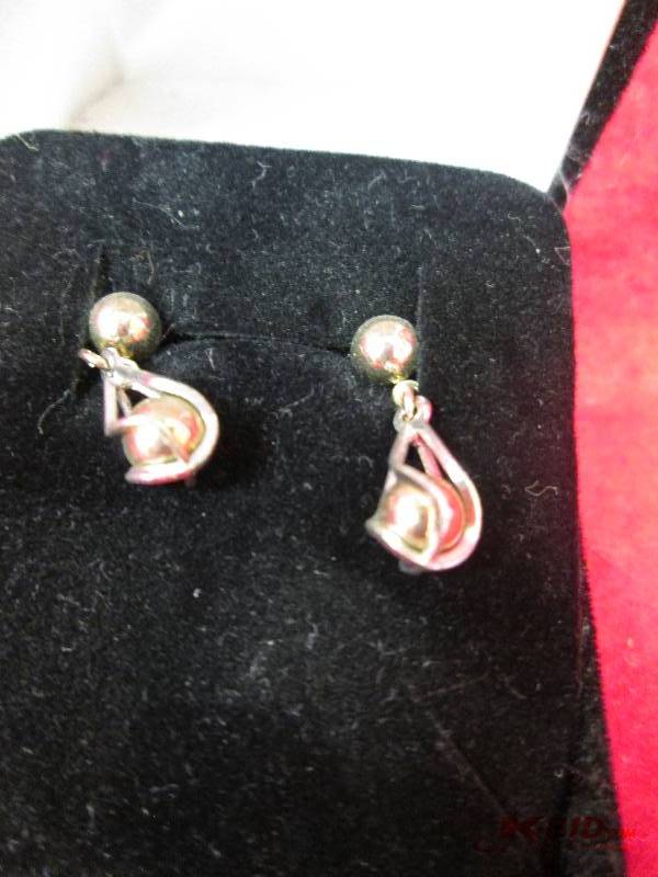 Sterling silver earrings...
